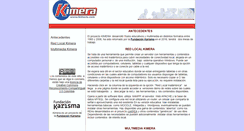 Desktop Screenshot of kimera.com